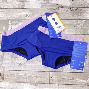 Thinx (btwn) period underwear for teens NWT